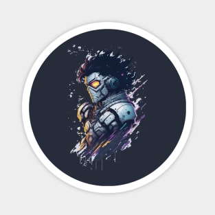 realistic alien armor T-shirt design Magnet